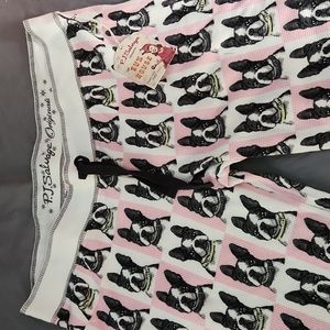 PJ Salvage Boston Terrier pajama pants